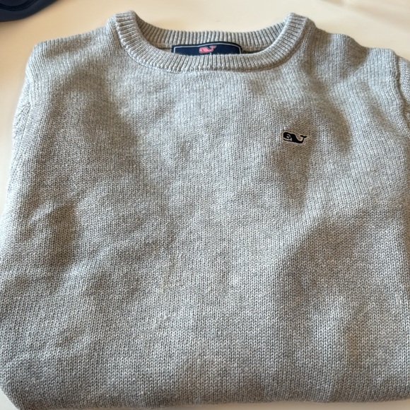 Vineyard Vines boys cotton sweater grey size small - Picture 6 of 6